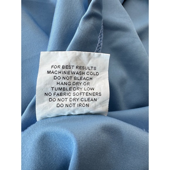 Byrdie Golf Sleeveless Blue Zip Pleated‎ Dress Sz M Tennis Pickleball Activewear - Picture 12 of 12